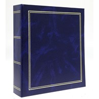 Glue bound pocket album with paper inner sheets 10x15/200 BS46200 CLASSIC BLUE