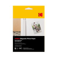 Papier magnetyczny błyszczący Kodak 690 g/m2 / 4R / 10x15cm / 5 szt / 351062