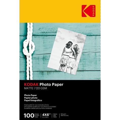 Kodak Photo Paper Matte 120 g/m2/ 4R / 10x15cm / 100 pcs /  740137