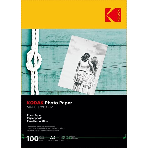 Kodak Photo Paper Matte 120 g/m2/ A4 / 21x29,7cm / 100 pcs /  740502