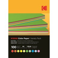 Papier ksero kolorowy Kodak 80 g/m2/ A4 / 21x29,7cm / 100 szt / 10 kolorów / 891300