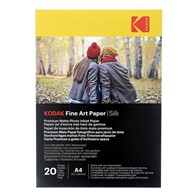 Papier fotograficzny Kodak Fine Art Paper Silky 260 g/m2 / A4 / 21x29,7cm / 20 szt / 891720