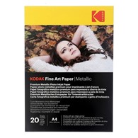 Papier fotograficzny Kodak Fine Art Paper Metallic 240 g/m2 / A4 / 21x29,7cm / 20 szt / 891722