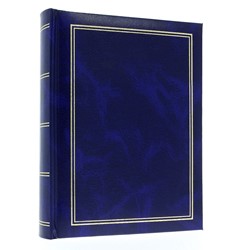 Self-adhesive album sewn BSS20C-BLUE </br> No. of carts: 24x29 </br> Number of pages: 40 </br>