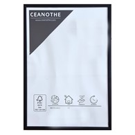 Ramka aluminiowa 21x29,7 AL2130GDblack Rozmiar ramki: 21x29,7 Materiał ramki: aluminiowa