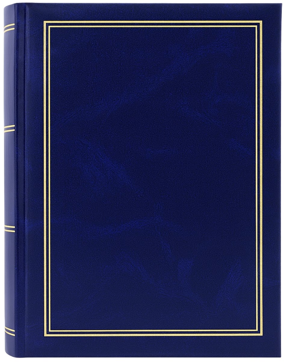Book bound pocket album 9x13/200 B35200S CLASSIC BLUE 