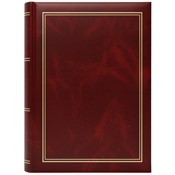Book bound pocket album 9x13/200 B35200S CLASSIC BURGUNDY