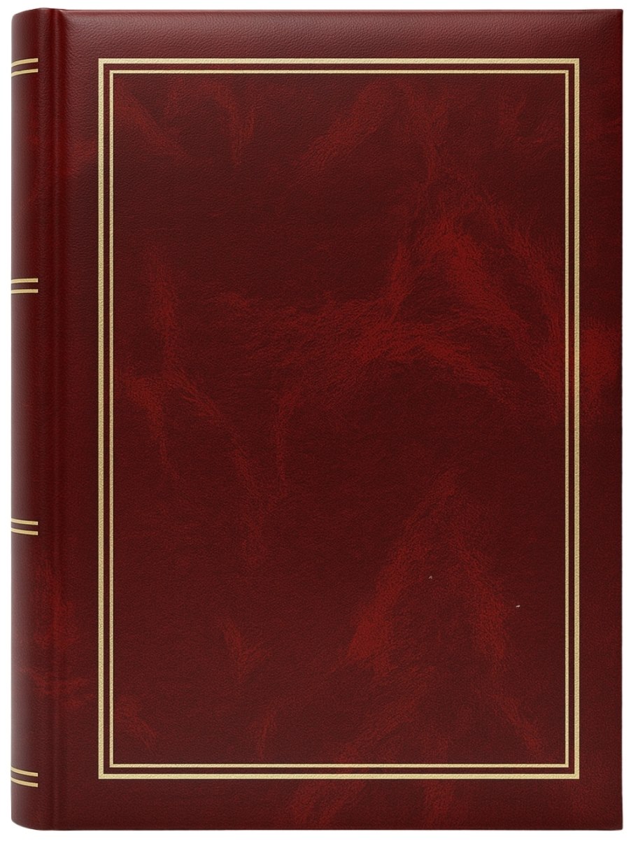 Book bound pocket album 9x13/200 B35200S CLASSIC BURGUNDY