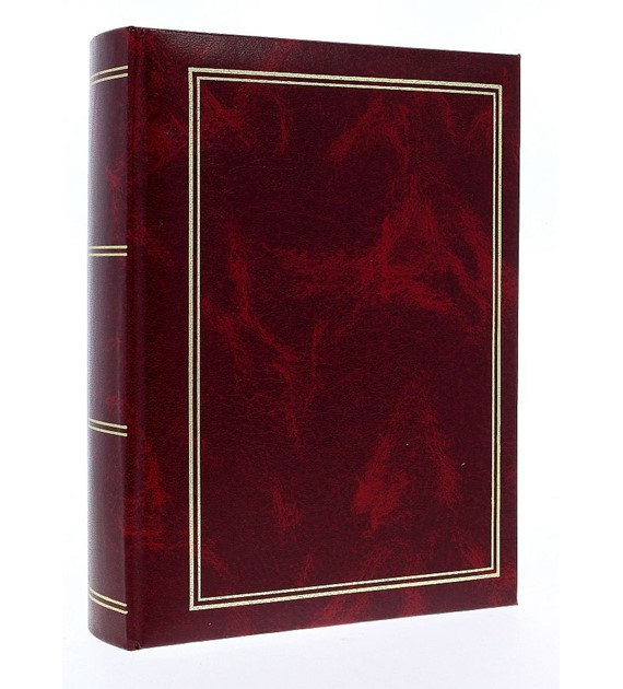 Book bound pocket album 9x13/300/2 B35300/2S CLASSIC BURGUNDY