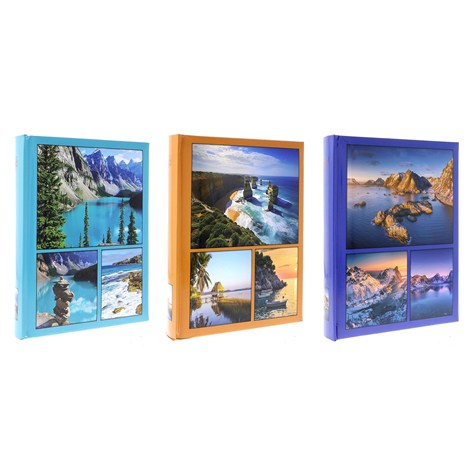 Book bound pocket album 10x15/100/2 B46100/2S AUG