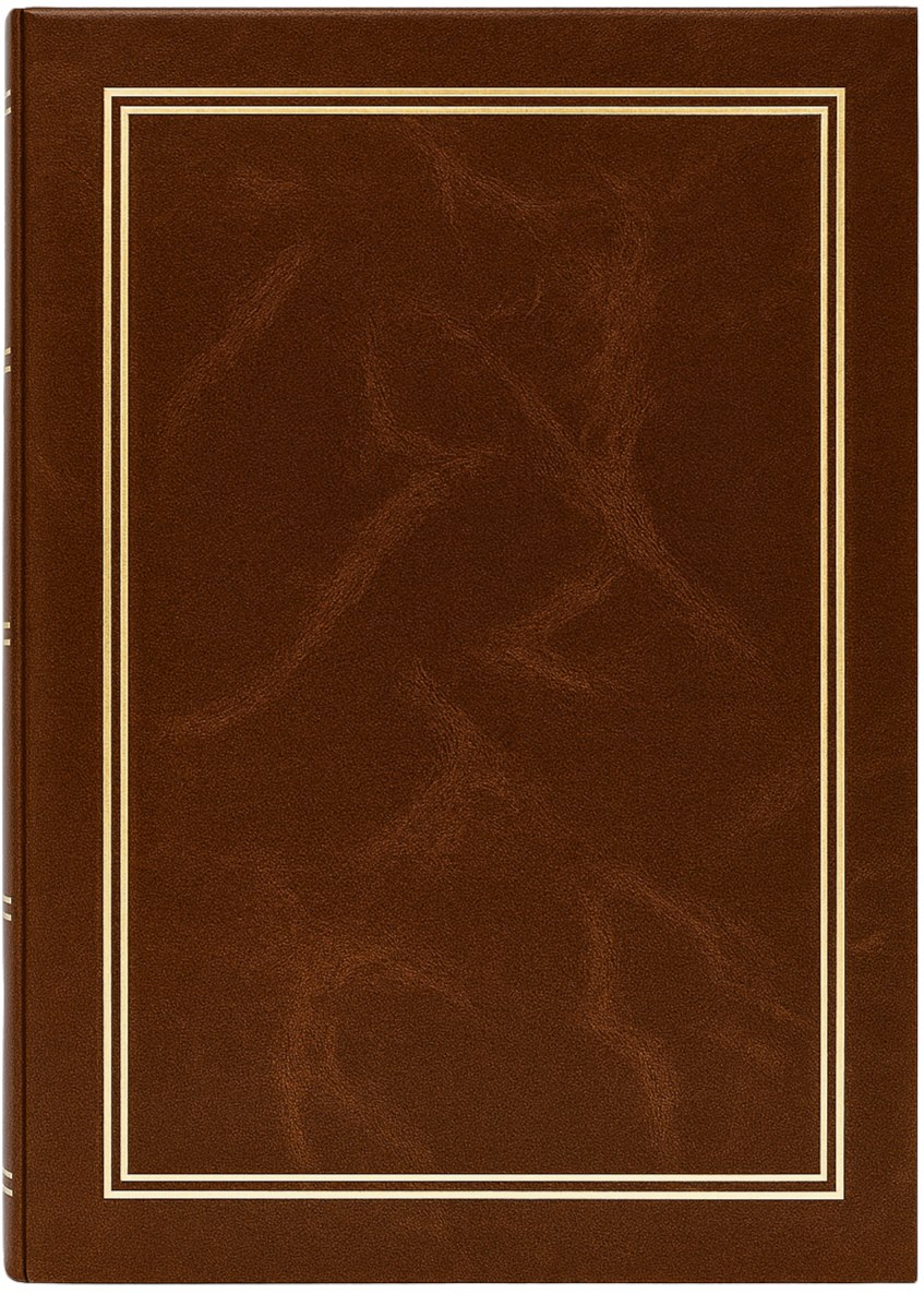 Book bound pocket album 10x15/100/2 B46100/2S CLASSIC BROWN