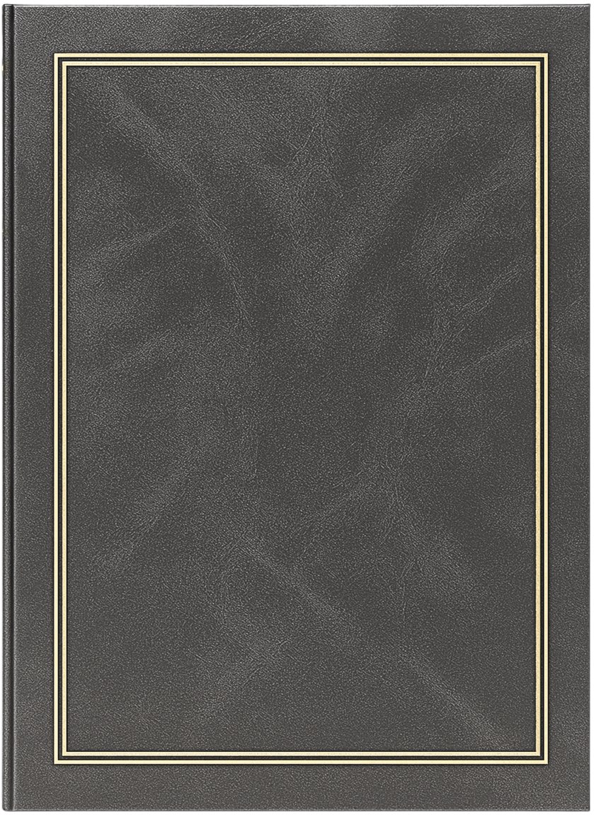 Book bound pocket album 10x15/100/2 B46100/2S CLASSIC GREY