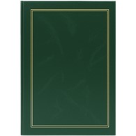 Pocket album szyty B46100SC-GREEN<br>
Photo size: 10x15<br>
Number of photos: 100<br>
Photos per page: 1<br>

