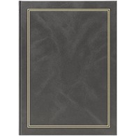 Pocket album szyty B46100SC-GREY<br>
Photo size: 10x15<br>
Number of photos: 100<br>
Photos per page: 1<br>

