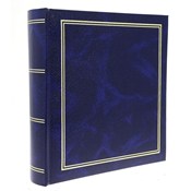 Album kieszeniowy szyty 10x15 cm 200 zdjęć B46200MSC-BLUE