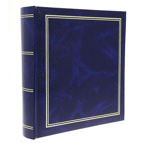 Album kieszeniowy szyty 10x15 cm 200 zdjęć B46200MSC-BLUE