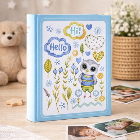 Book bound pocket album 10x15/200 B46200S BABY03