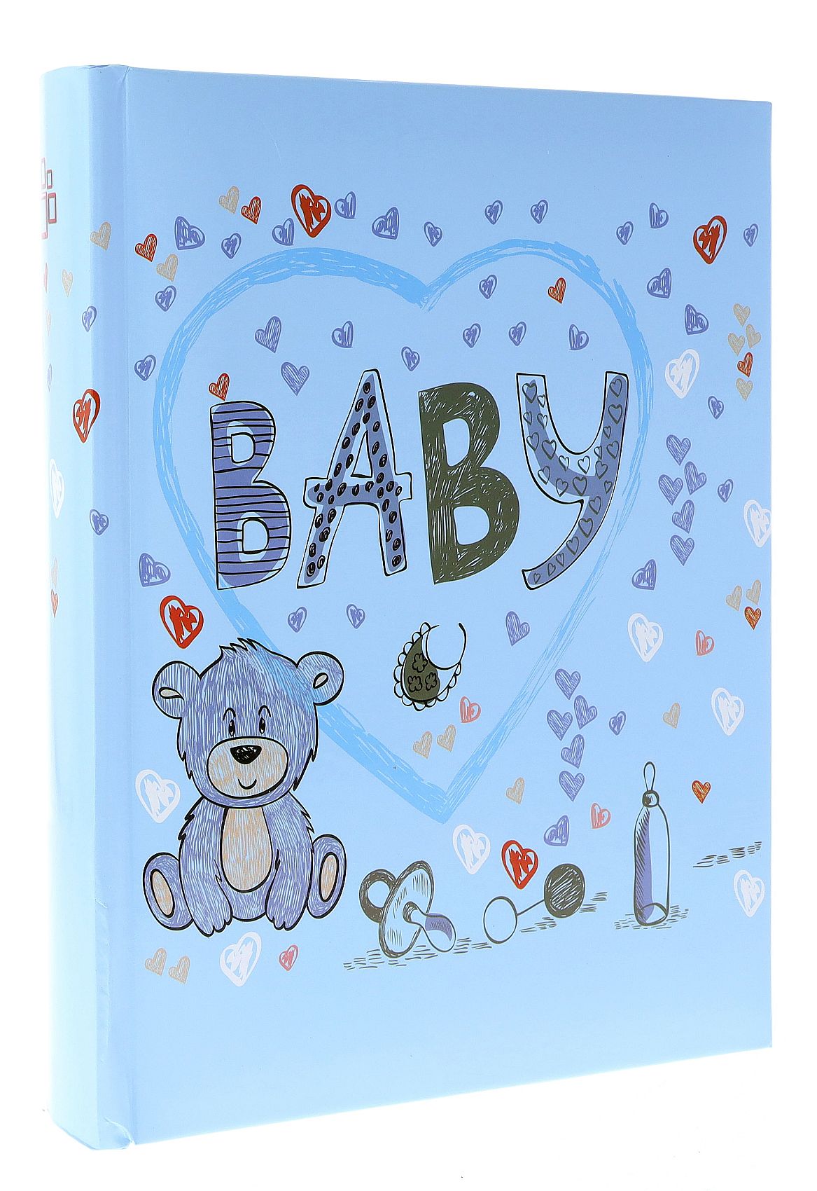 Album kieszeniowy szyty B46200SBABY11
<br/>Rozmiar zdjęć: 10x15
<br/>Ilość zdjęć: 200
<br/>Ilość zdjęć na stronie: 2