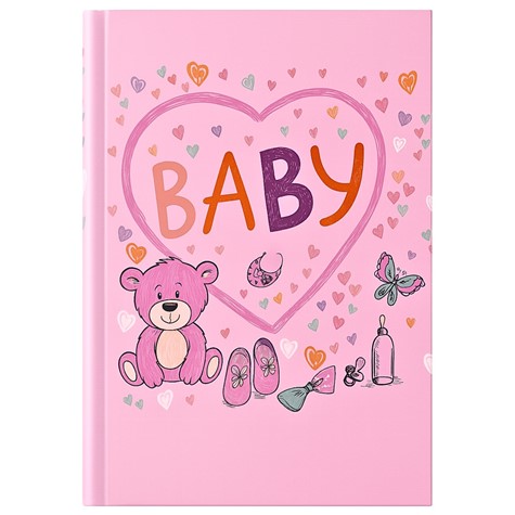 Book bound pocket album 10x15/200 B46200S BABY12