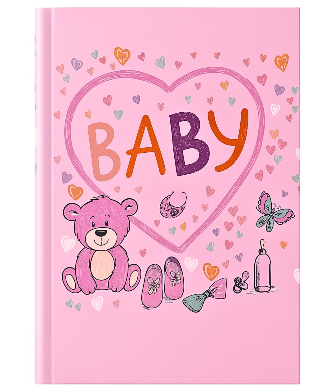 Book bound pocket album 10x15/200 B46200S BABY13