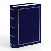 Book bound pocket album 10x15/200 B46200S CLASSIC BLUE