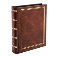 Book bound pocket album 10x15/200 B46200S CLASSIC BROWN(B)