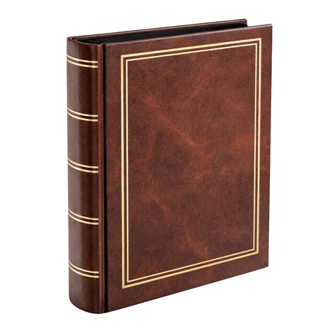 Book bound pocket album 10x15/200 B46200S CLASSIC BROWN(B)