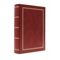 Book bound pocket album 10x15/200 B46200S CLASSIC BURGUNDY