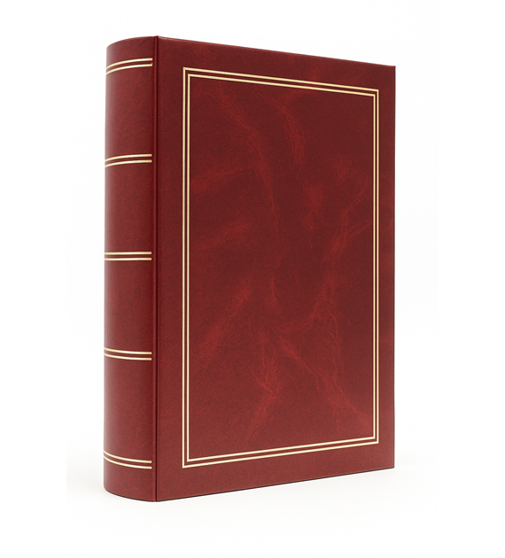 Book bound pocket album 10x15/200 B46200S CLASSIC BURGUNDY