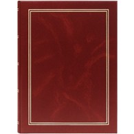 Book bound pocket album 10x15/200 B46200S CLASSIC BURGUNDY