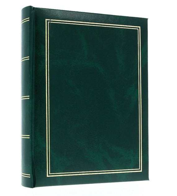 Book bound pocket album 10x15/200 B46200S CLASSIC GREEN