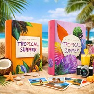 Book bound pocket album 10x15/200 B46200S EXOTIC