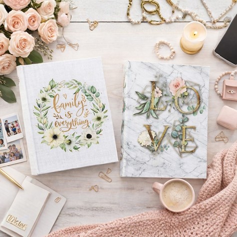 Book bound pocket album 10x15/200 B46200S LOVE FLOWER