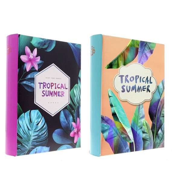 Book bound pocket album 10x15/200 B46200S TROPICAL SUMMER