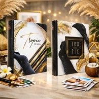 Album kieszeniowy szyty 10x15 cm 300 zdjęć B46300/2SBLACKLEAF