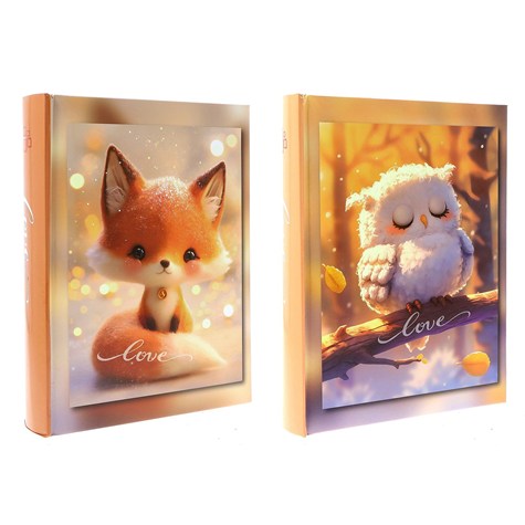 Book bound pocket album 10x15/300 B46300/2S LOVE CUTE