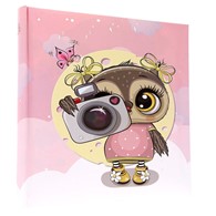 Album kieszeniowy szyty B46500SCAMERAOWLPINK
<br/>Rozmiar zdjęć: 
<br/>Ilość zdjęć: 500
<br/>Ilość zdjęć na stronie: 5