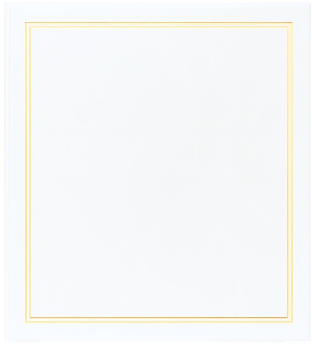 Book bound photo album 10x15/600 B46600S CLASSIC WHITE