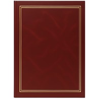 Book bound pocket album 13x18/200 B57200S CLASSIC BURGUNDY
