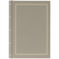 Book bound pocket album 15x21/100 B68100S CLASSIC IVORY
