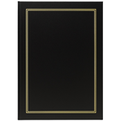 Book bound pocket album 15x21/50 B6850S CLASSIC BLACK