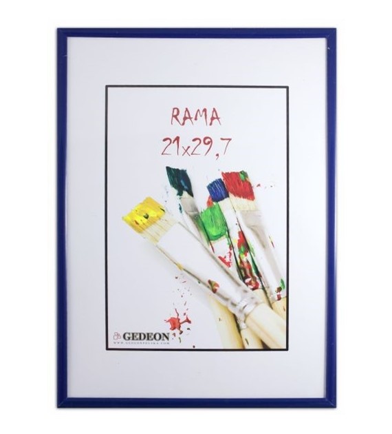 Ramka plastikowa 21x30 BB2130BL Rozmiar ramki: 21x30 Materiał ramki: plastikowa