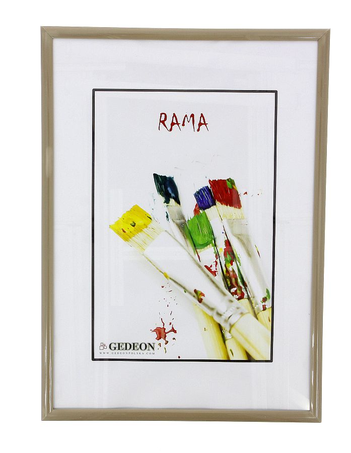 Frame 21x29,7 plastic, BB2130DGplx dark grey plexi
