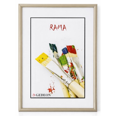 Frame 21x29,7 plastic, BB2130DGplx dark grey plexi