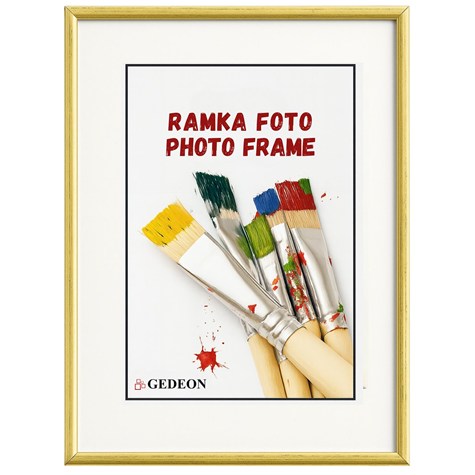 Frame 21x29,7 plastic BB2130NGplx nordic gold plexi