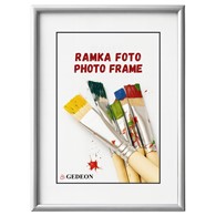Ramka 21x29,7 plastikowa BB2130Splx srebrna plexi