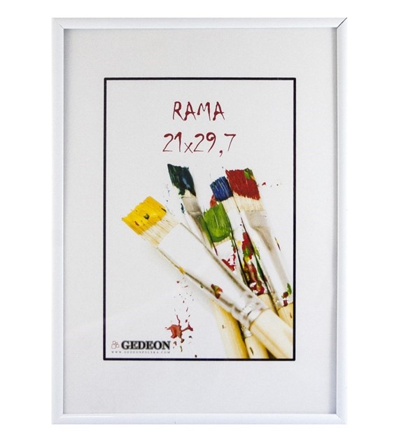 Plastic frame white 21x29,7cm BB2130W