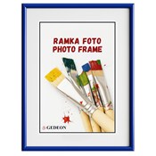 Frame 29,7x42 plastic BB29742BL blue glass