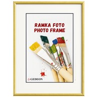 Frame 30x40 plastic BB3040NG nordic gold glass