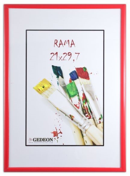 Ramka plastikowa 30x40 BB3040Rplx Rozmiar ramki: 30x40 Materiał ramki: plastikowa